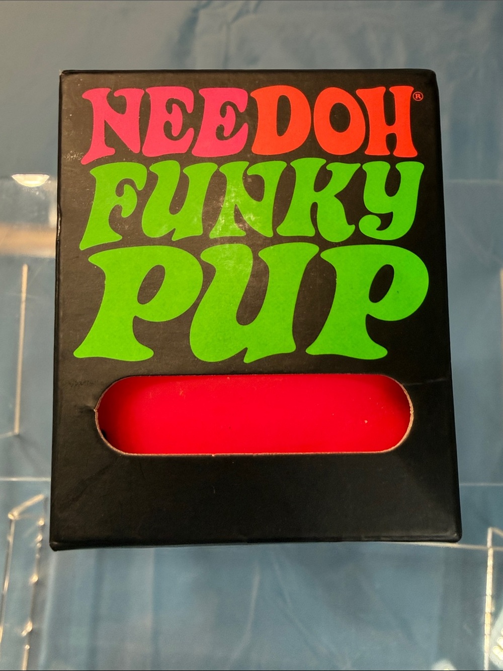 New Doh Funky Pup Pink Party Putty — Neon Pink Sensory Favor